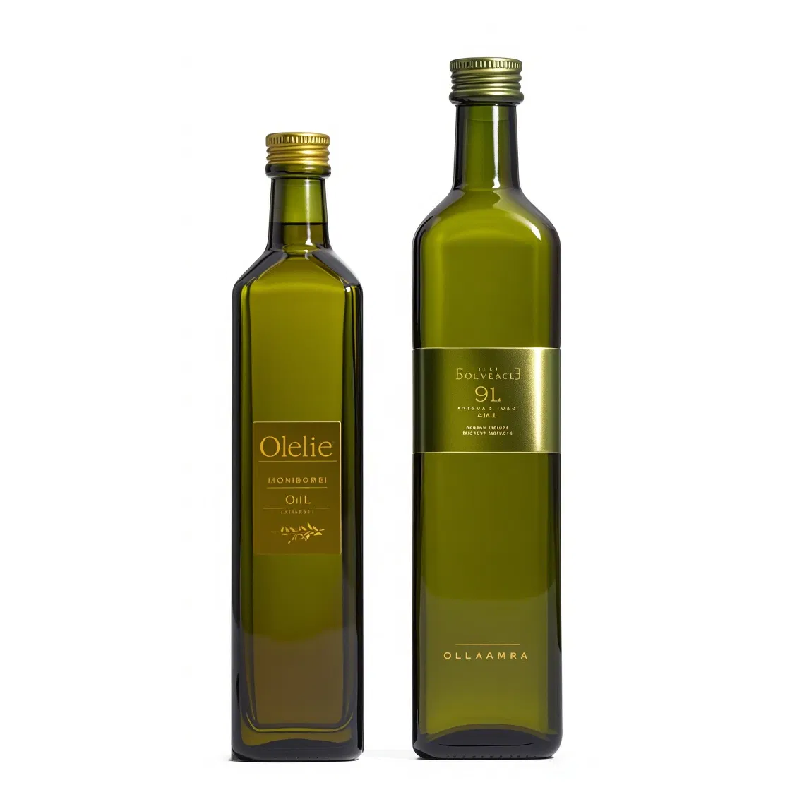 Sturdy Light Blocking Shatter Resistant Strong Seal Multi Purpose Vinegar Compatible Olive Oil Glass Bottle Stable Base Tabletop