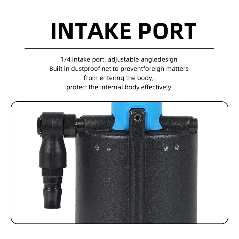 Rl-4000m Industrial Grade Pneumatic Rivet Gun Standard Riveting Tool 3.2-4.8mm Air Riveter