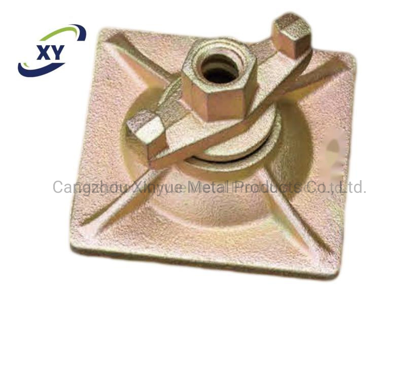 Concrete Formwork Nut Forged Galvanized Casted Casting Ductile Iron Wing Nut Swivel Nut Anchor Nut Tie Rod Nut Square Round Nut/Scaffold Formwork Accessories