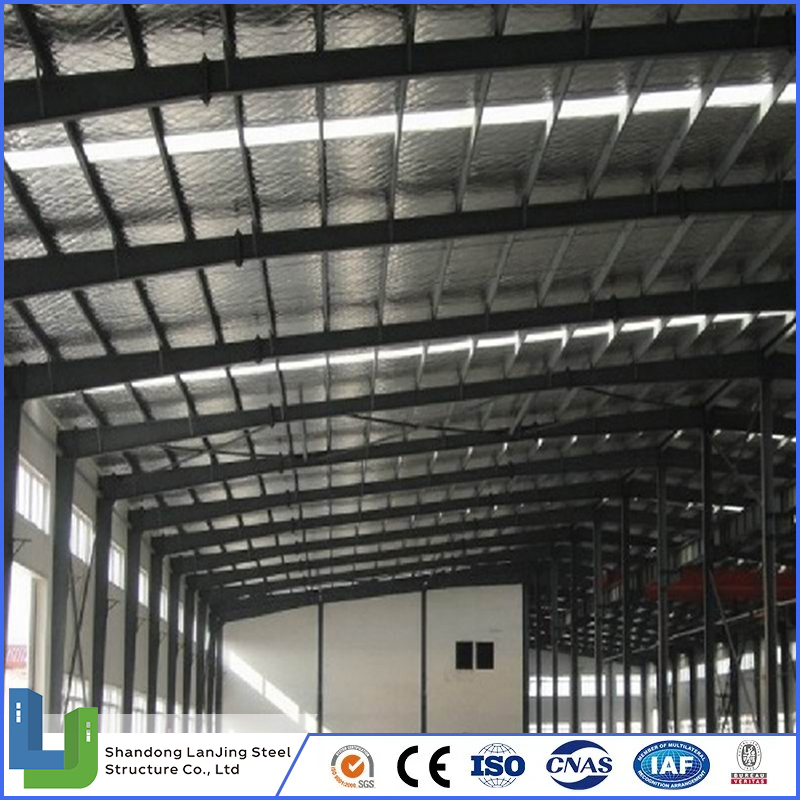 H Steel Beam and Steel Column for Prefabricated House Steel Structure Buildingv