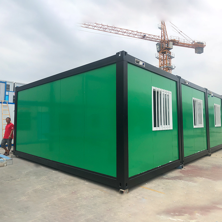 Building Prefabricated 2bedroom Prefab Container Hotel Flat Pack Container Home