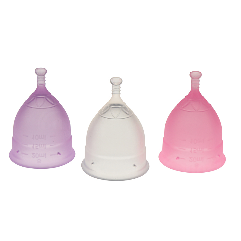 Medical Silicone Clear Menstrual Cup
