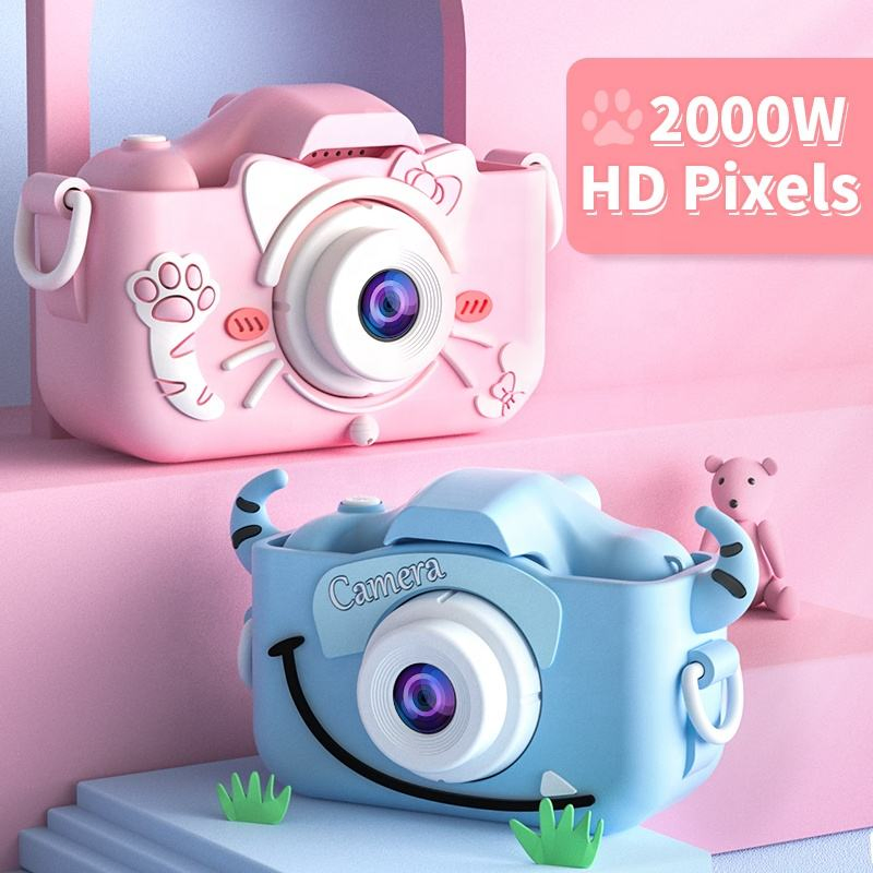 1080P HD Camcorder Digital Kid Camera Cute Toy Cat