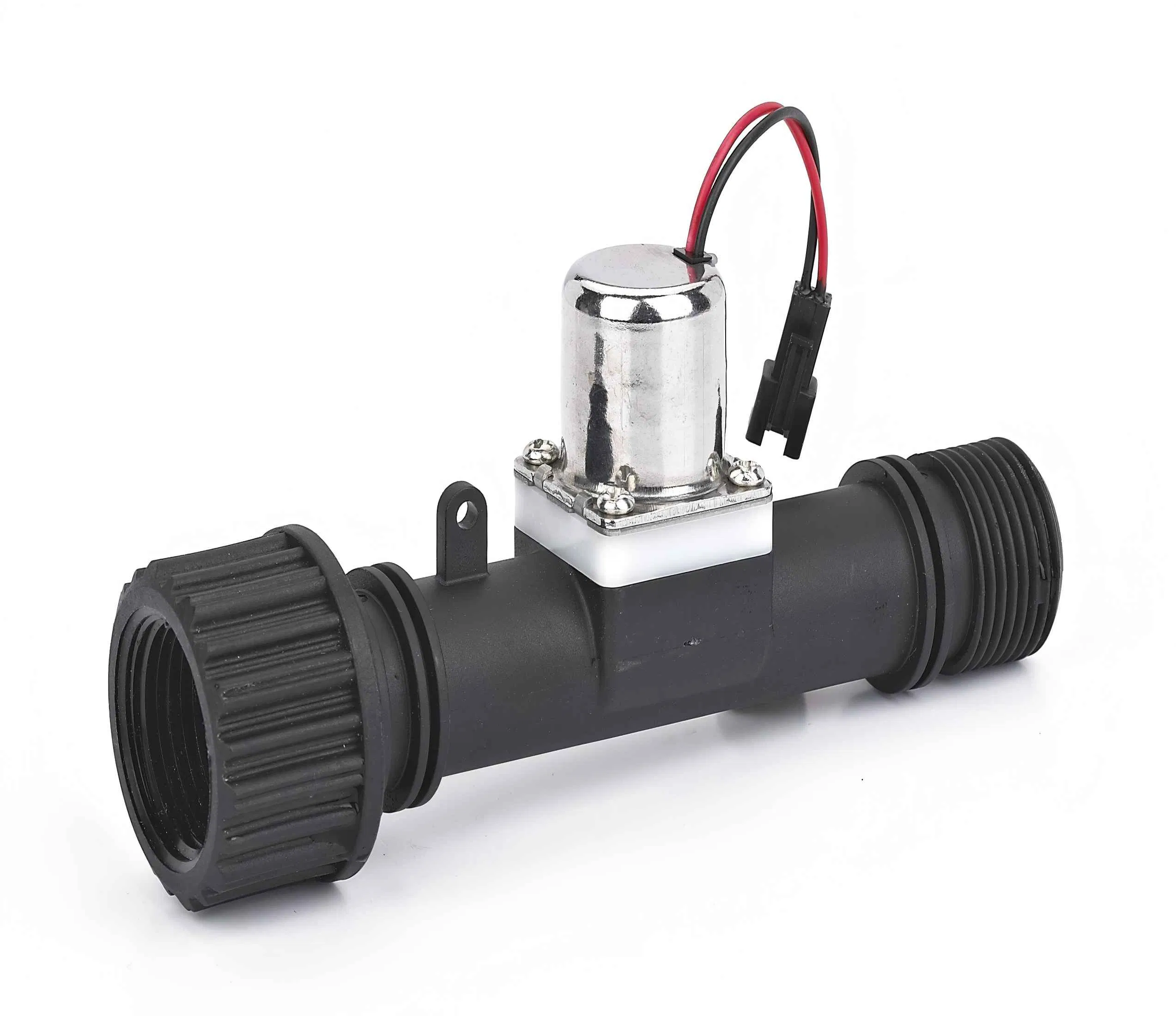3/4 Inch DC 6V/12V Latching Solenoid Valve Double Tube Water Control Valve for Garden Irrigation System Low Pressure Timer Valve