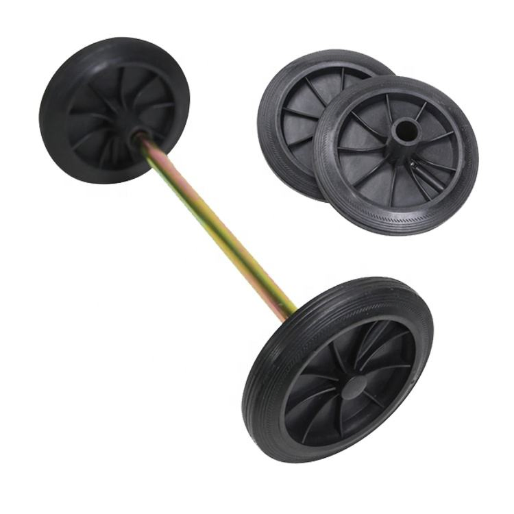 8 Inch Solid Small Rubber Wheels Hot Sales Solid Rubber Wheel for Dustbin Trash Solid Wheels