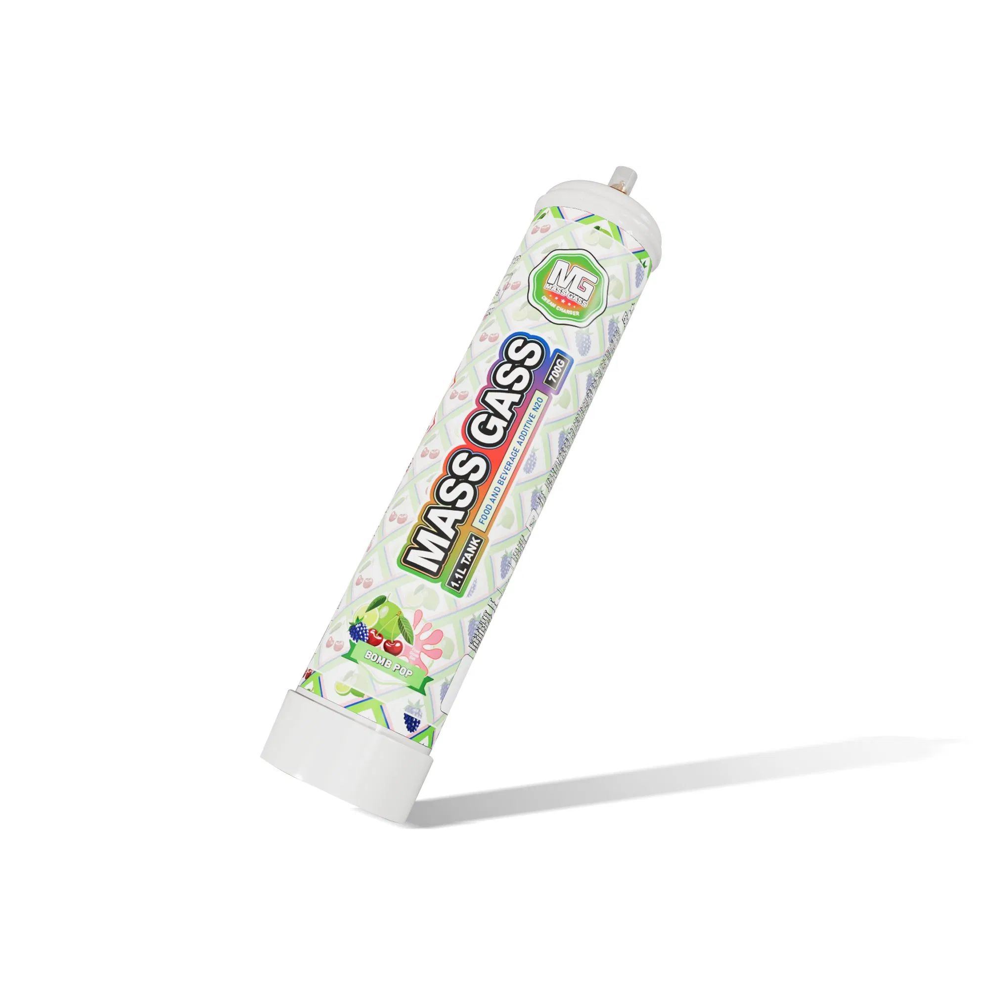 Latest Design Custom Brand Hot Sale Whipped Cream Charger Steel Cylinder Canister for Cake Decoration 680g 640g 700gcream Chargers