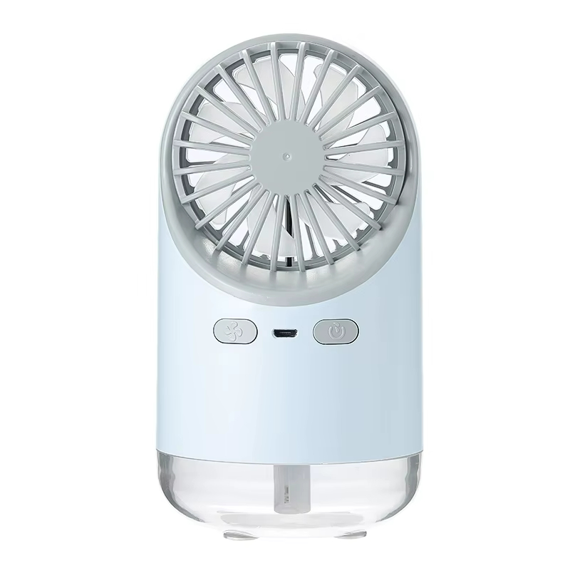 Newest 2000 mAh USB Rechargeable Portable Cooling Humidifier Fan