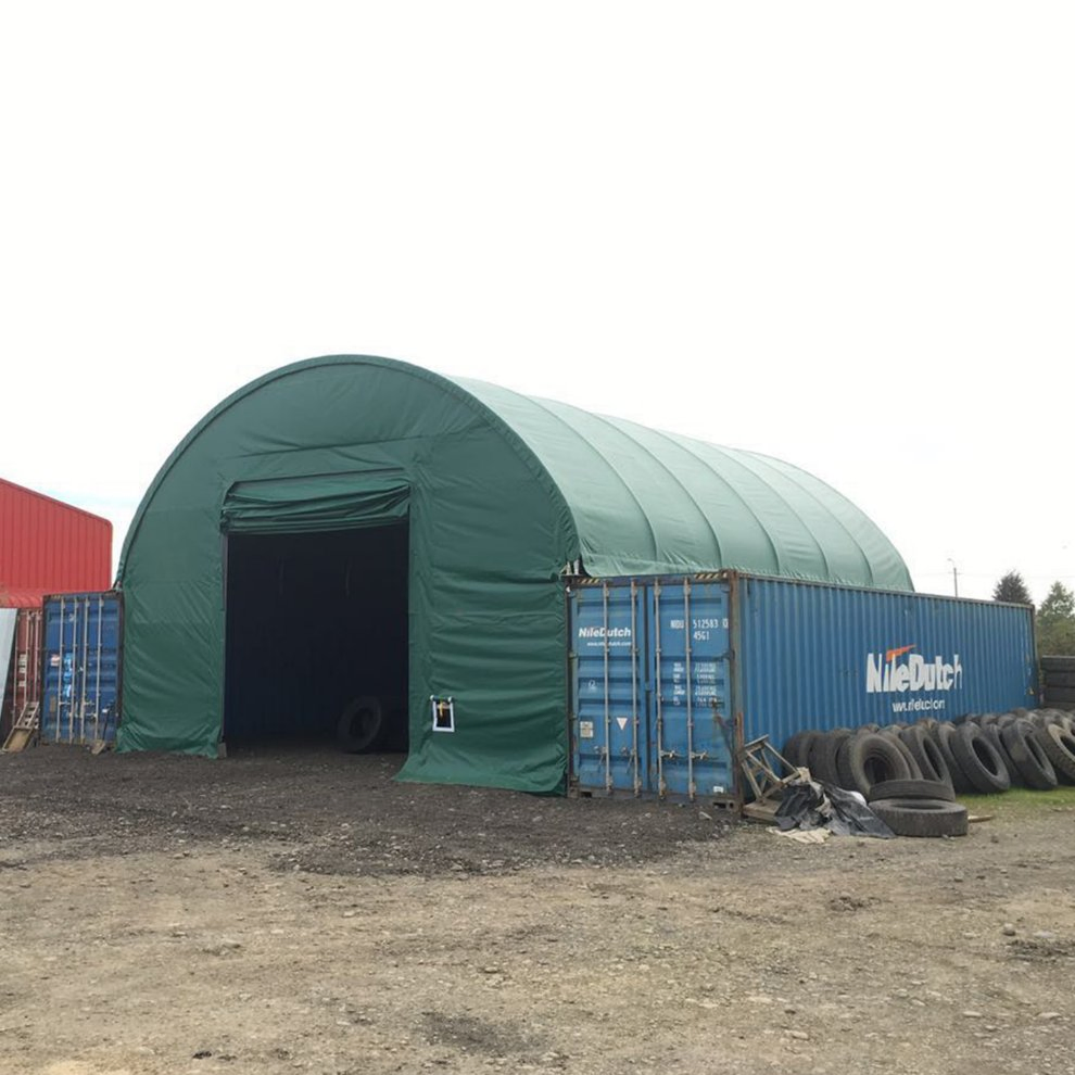 Durable 40FT Container Dome Shelter for Outdoor Storage Solutions
