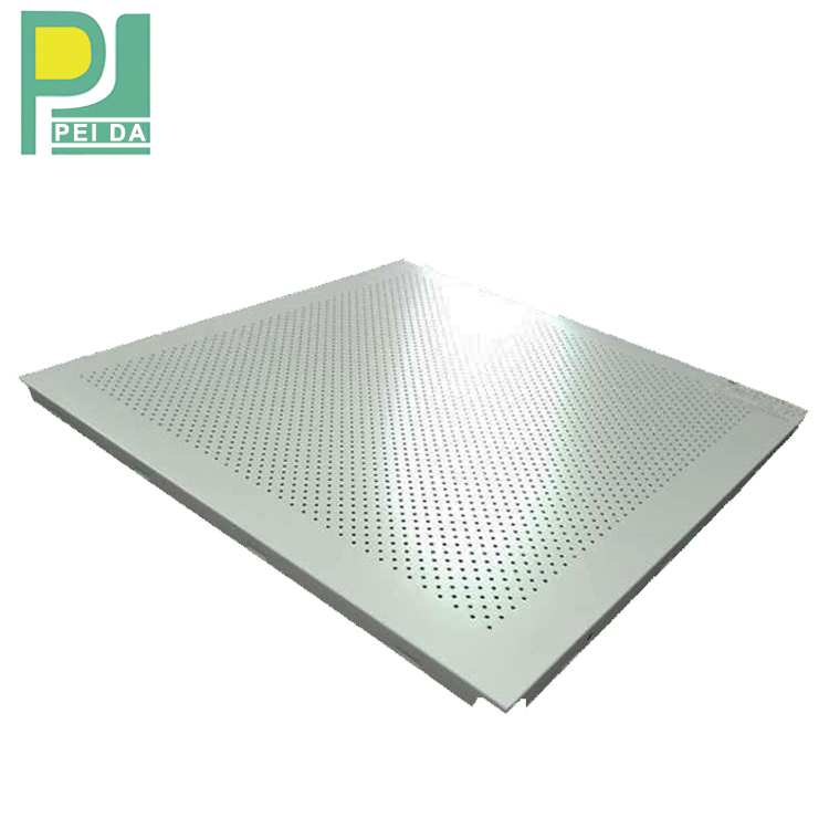 Best Price 600*600mm Suspended Aluminum Perforated Ceiling