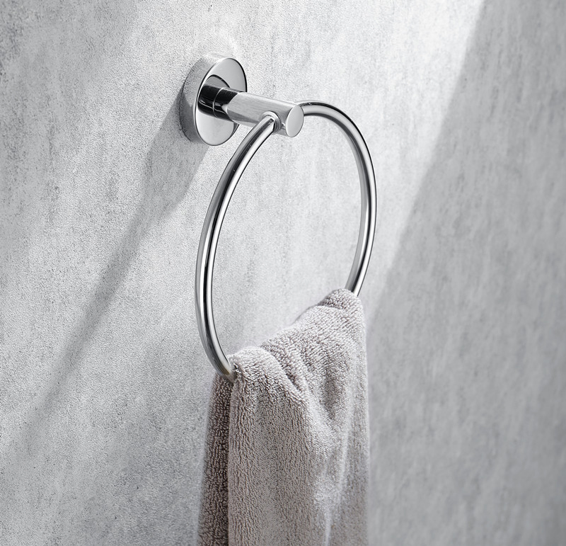 Настенное кольцо для полотенца из нержавеющей стали