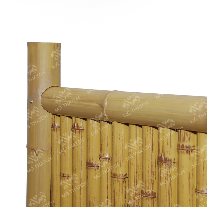 Maintenance-Free Plastic Bamboo Fence More Than 20 Years Lifepan