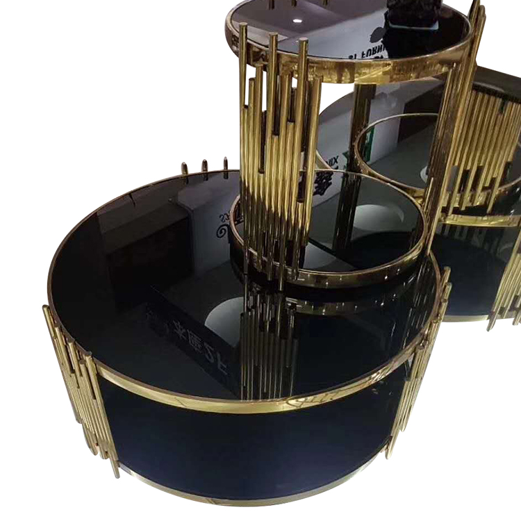 Столик кофейный металлический для гостиной