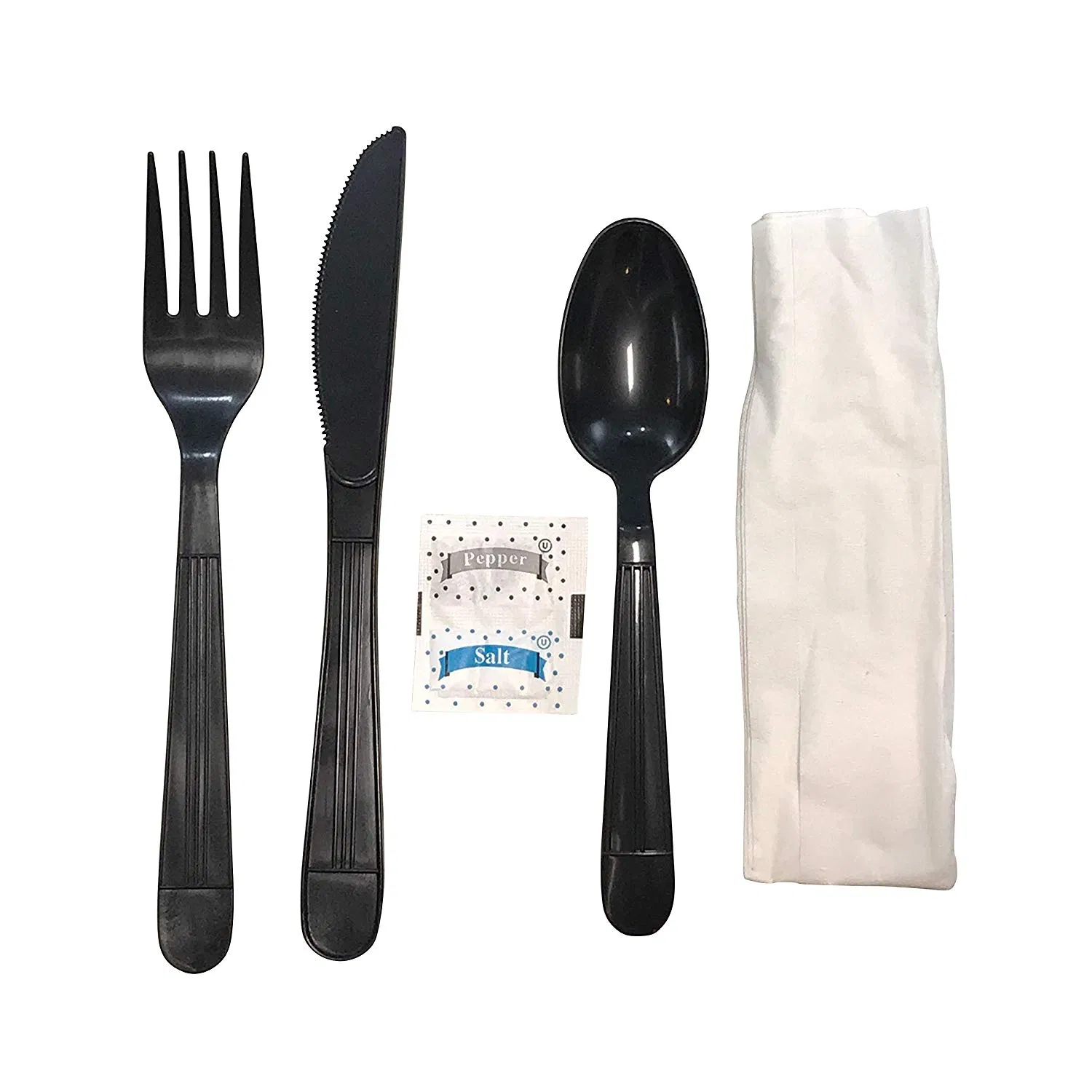 6 in 1 Heavy Weight Cutlery Kits (PP)