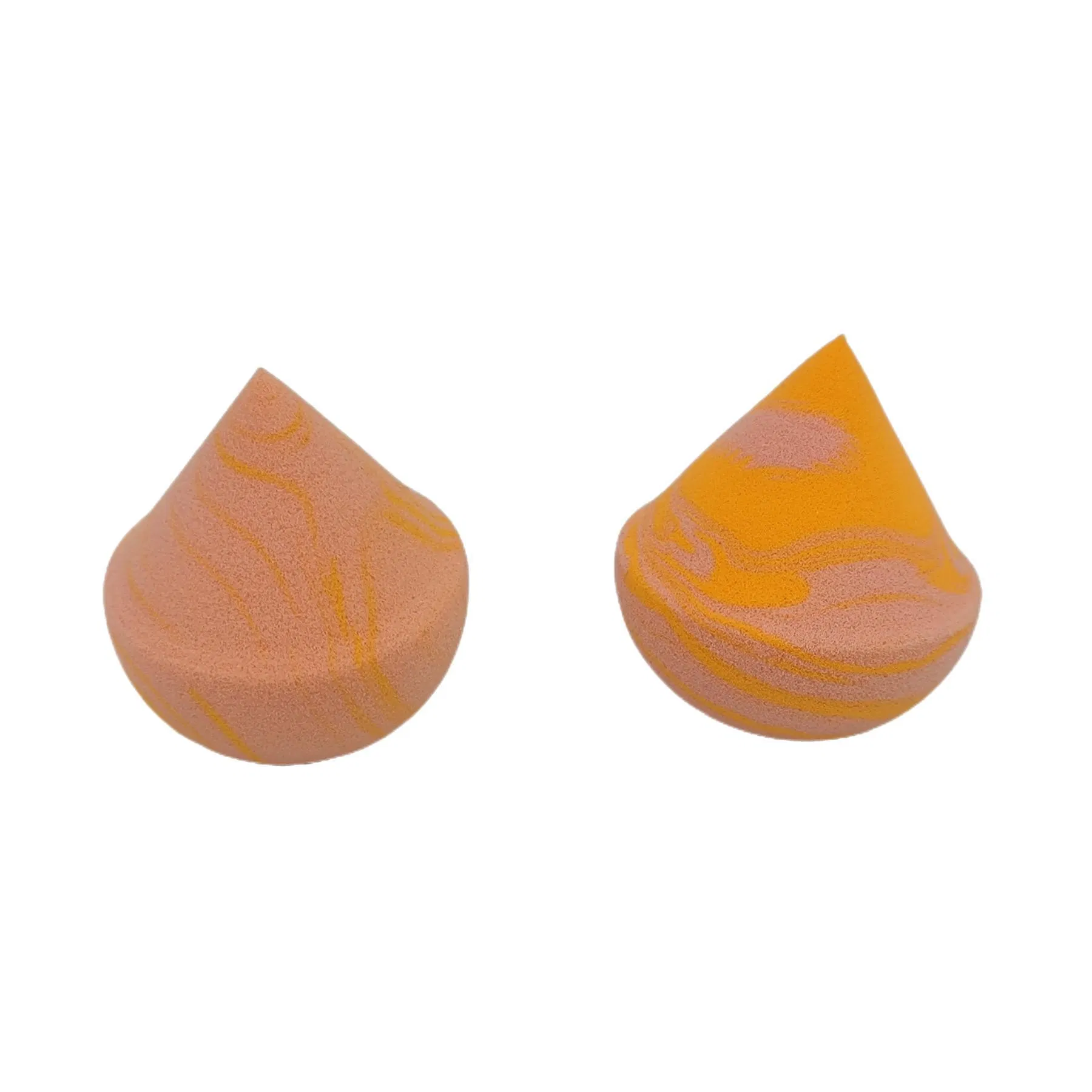 Hot Selling Colourful Soft Makeup Puff Tip Special Shaped Oblique Cut Foundation Blender Blending Sponges