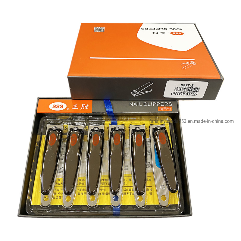 SSS 807t-5 Manufacturers Straight Nail Clippers Wide Mouth Nail Clippers Multi-Function Nail Clippers