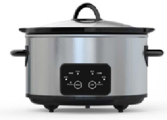 Versatile 4.0 Qt Oval Slow Cooker for Effortless Meal Preparation