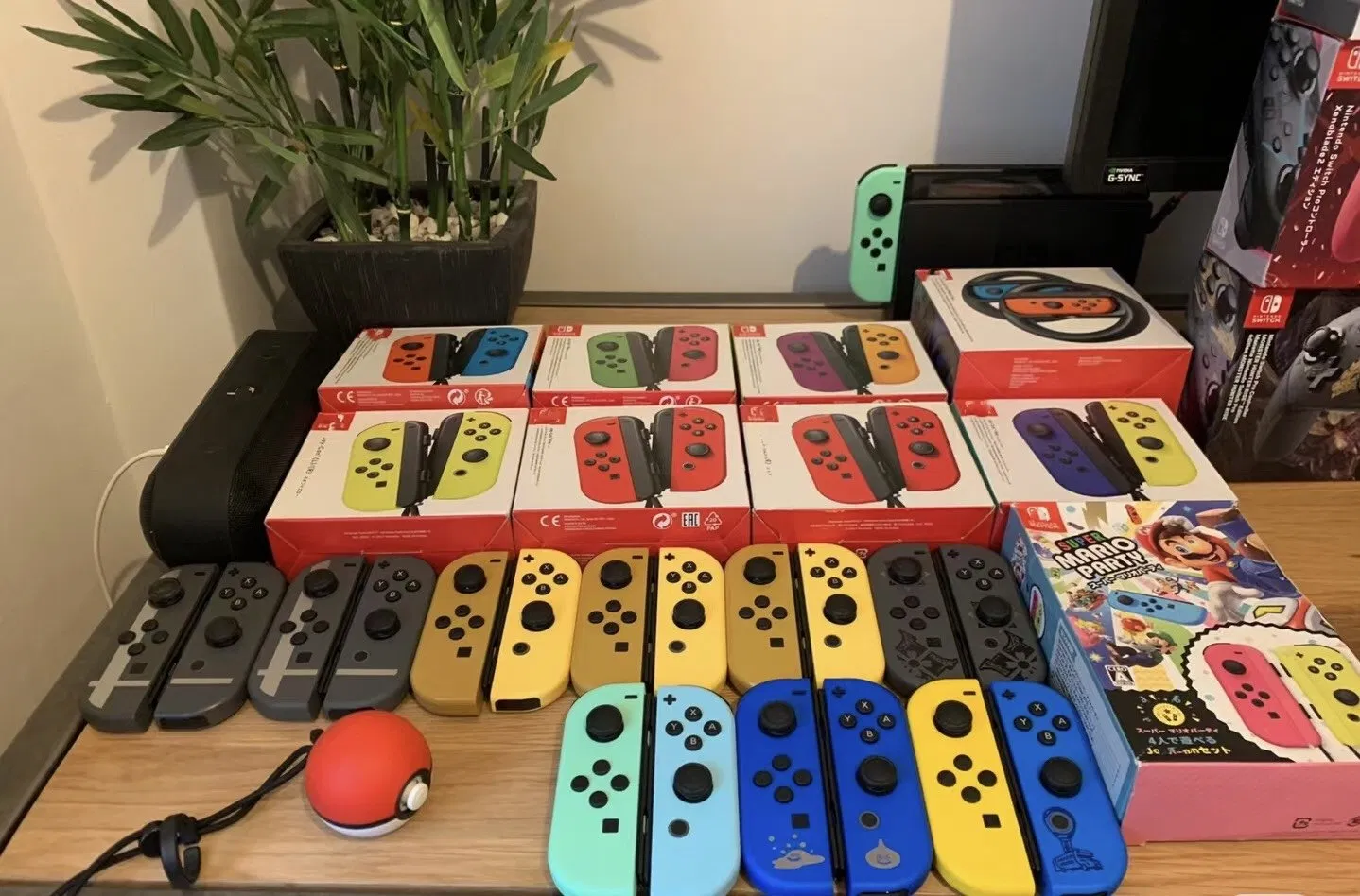 Игровой контроллер Joycon Bluetooth для Nintendo Switch