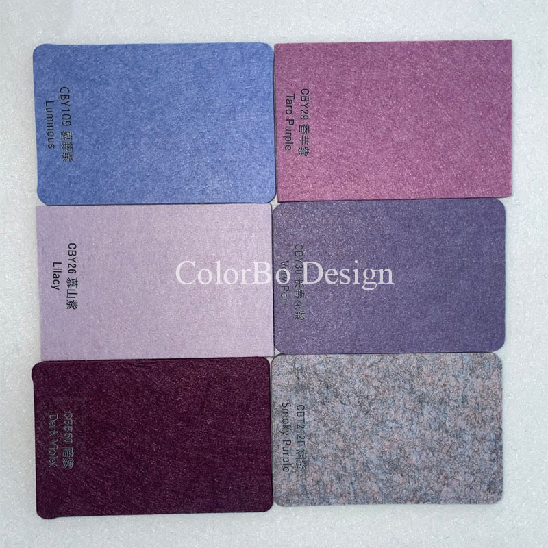 Decorative 100% PET Polyester Fiber Acoustic Panel for Ceiling