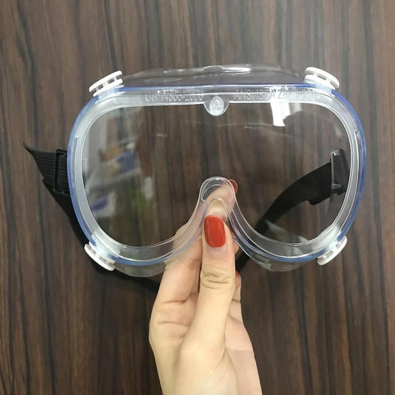 CE En166 and FDA Certified Anti-Fog Safety Protective Glasses