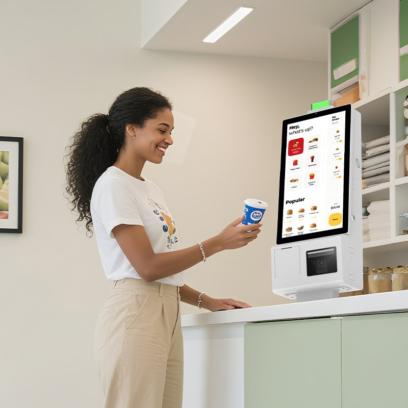 Suntek Versatile Self-Service Kiosk Payment Kiosk with Qr Code Scanner All in One