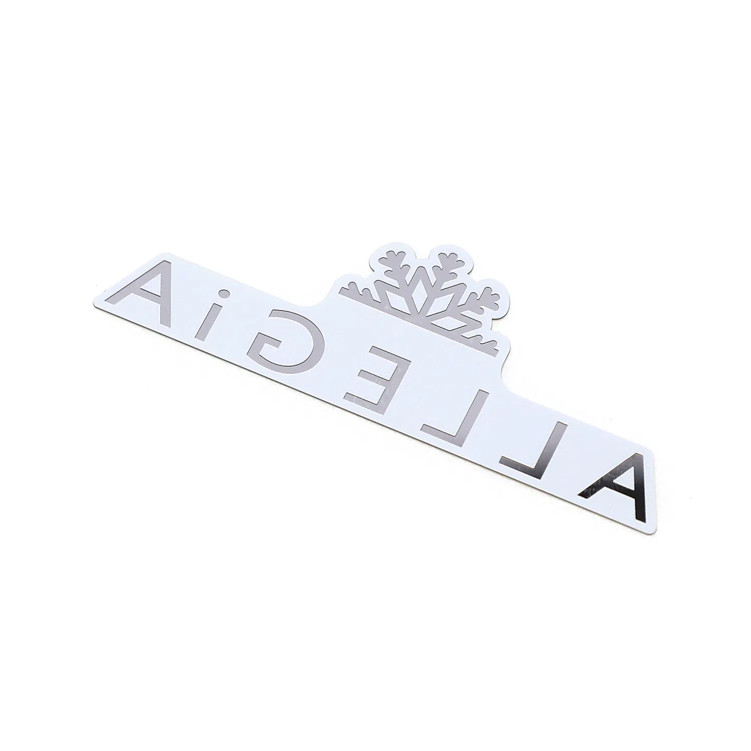 Unique Metal Label Badge for Custom Advertising and Brand Promotion