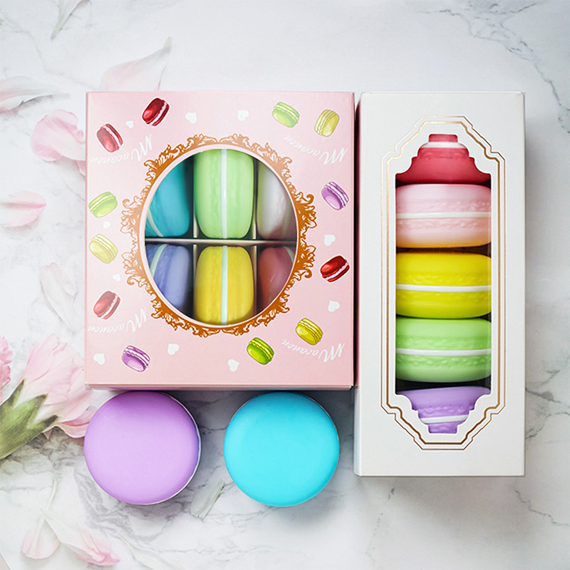 Delicious Macaroon Fruit Flavors Lip Mask with Custom Logo