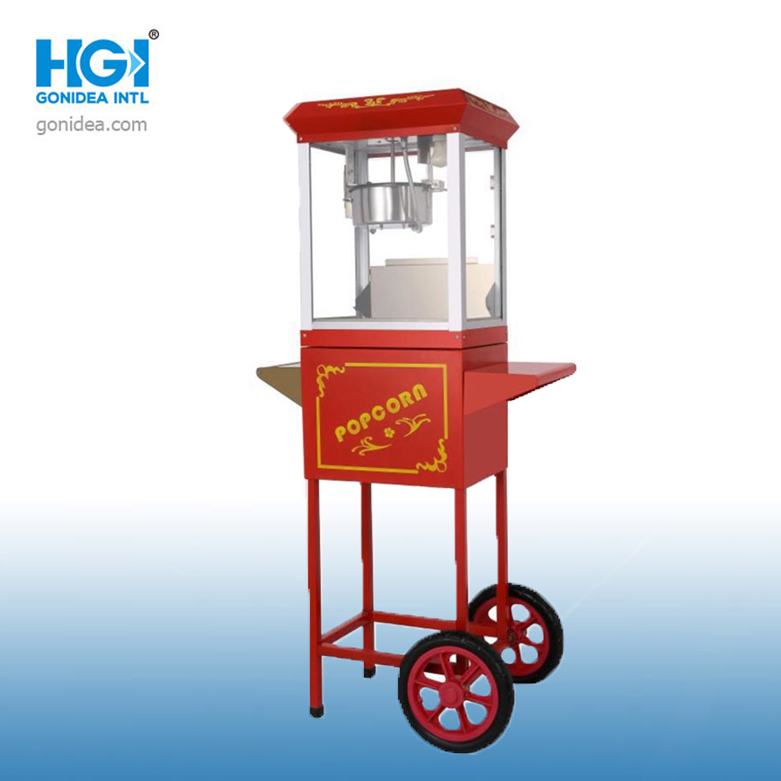 New Home Use Outdoor Food Machine Mini Popcorn Maker with Trolley Eb-05c