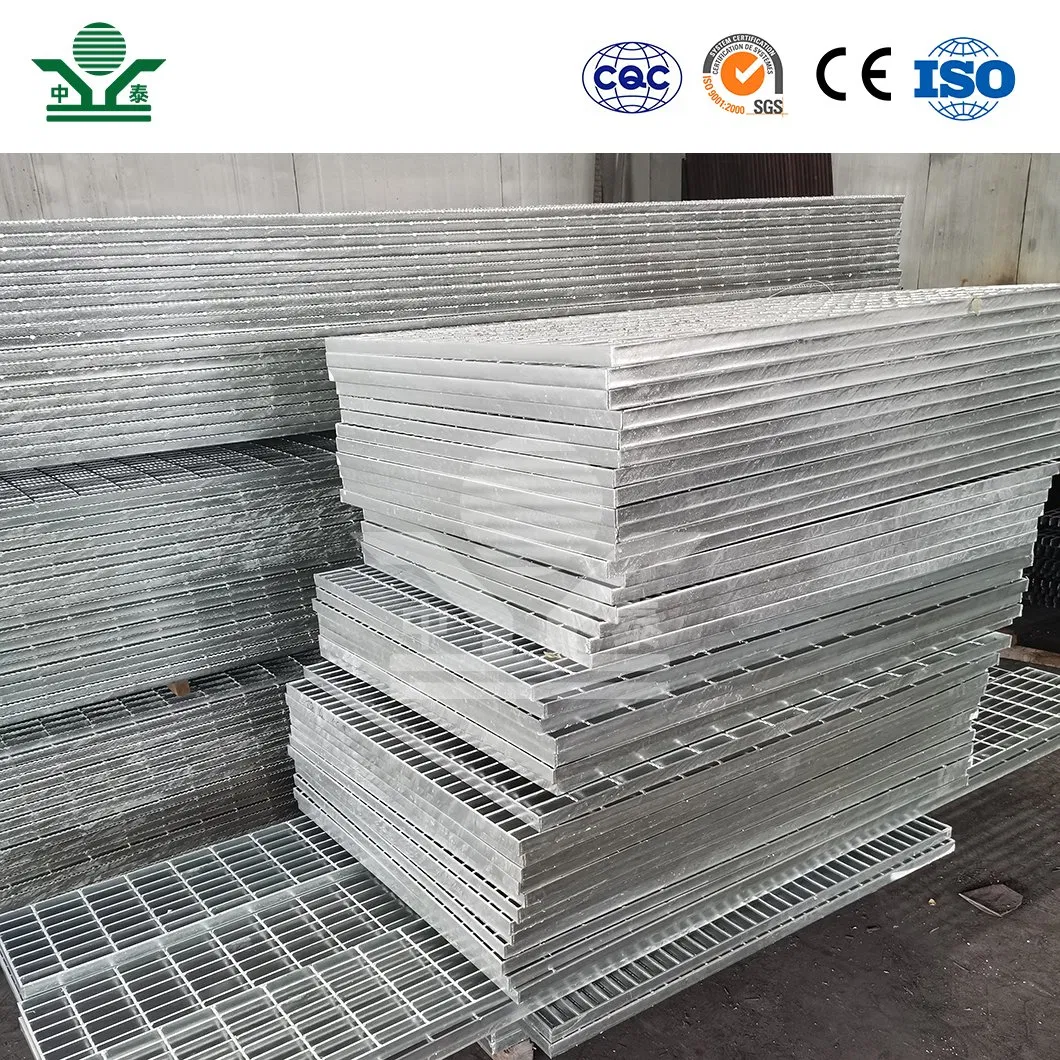 Zhongtai Steel Grating China Suppliers Steel Bar Grating 3/4 Inch X 1/8 Inch Galvanized Steel Grating and Stainless Steel Grating