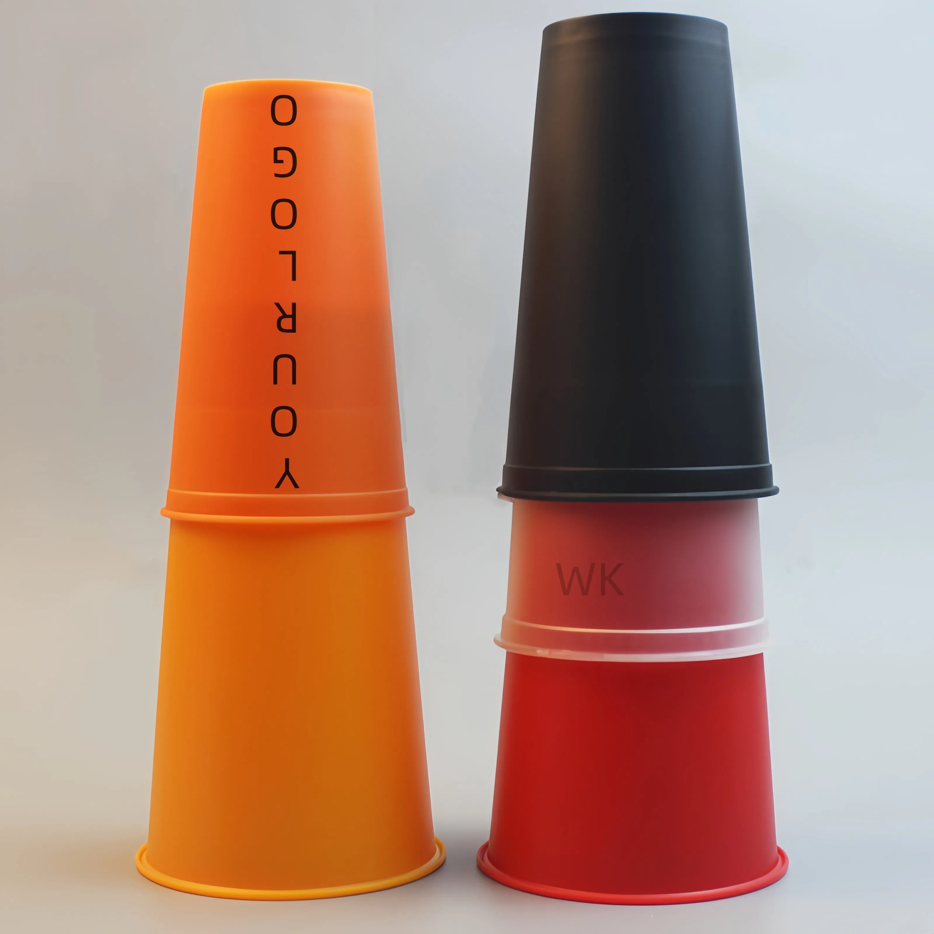 Reusable Plastic Coffee Beverage Milk Tea Hot Drink Cup with Cover Sippy Cup