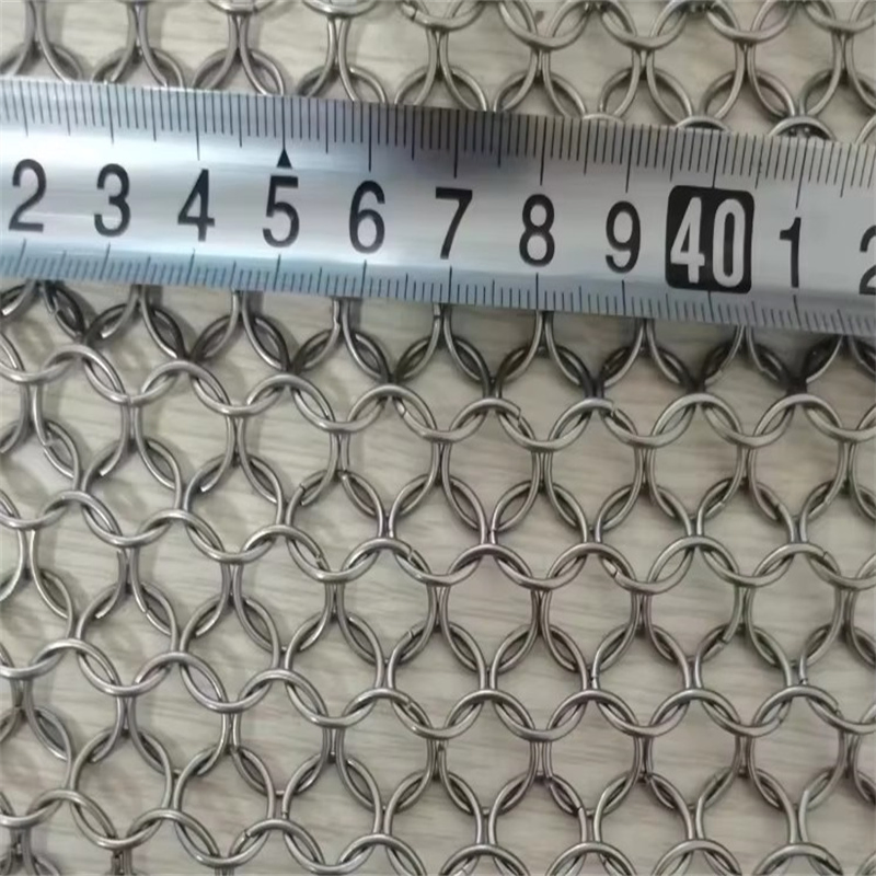 Architectural Decorative Woven Wire Mesh for Parking Cladding