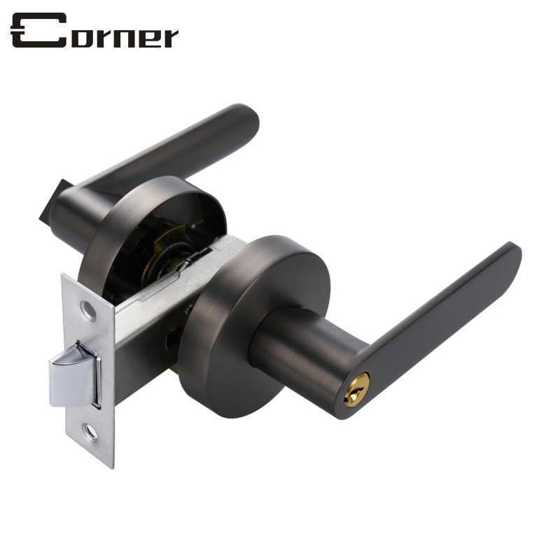 Patented Deadbolt Zinc Alloy American Standard Door Handle with Lock