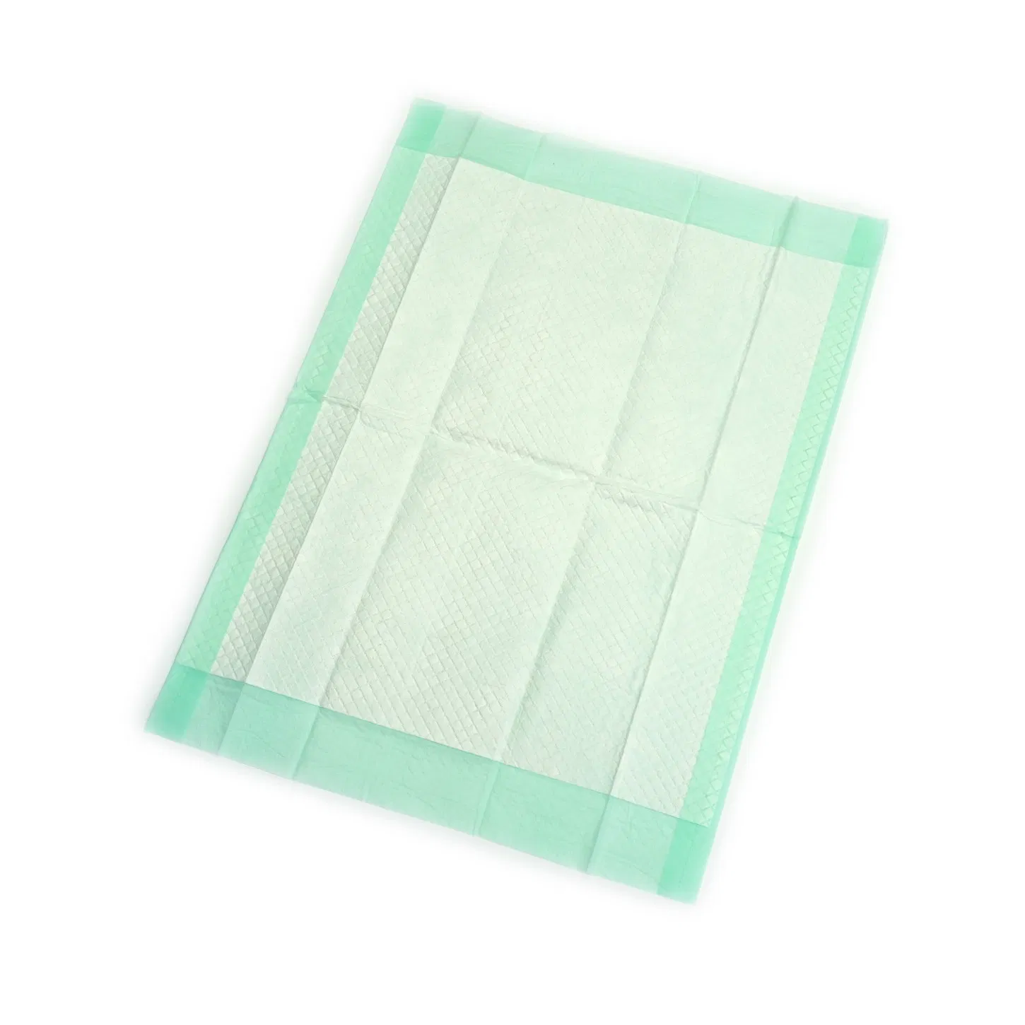 Medmount Medical Disposable Blue Pink Green High Absorbent PE Back Sheet Adult Baby Animal Underpad for Bed