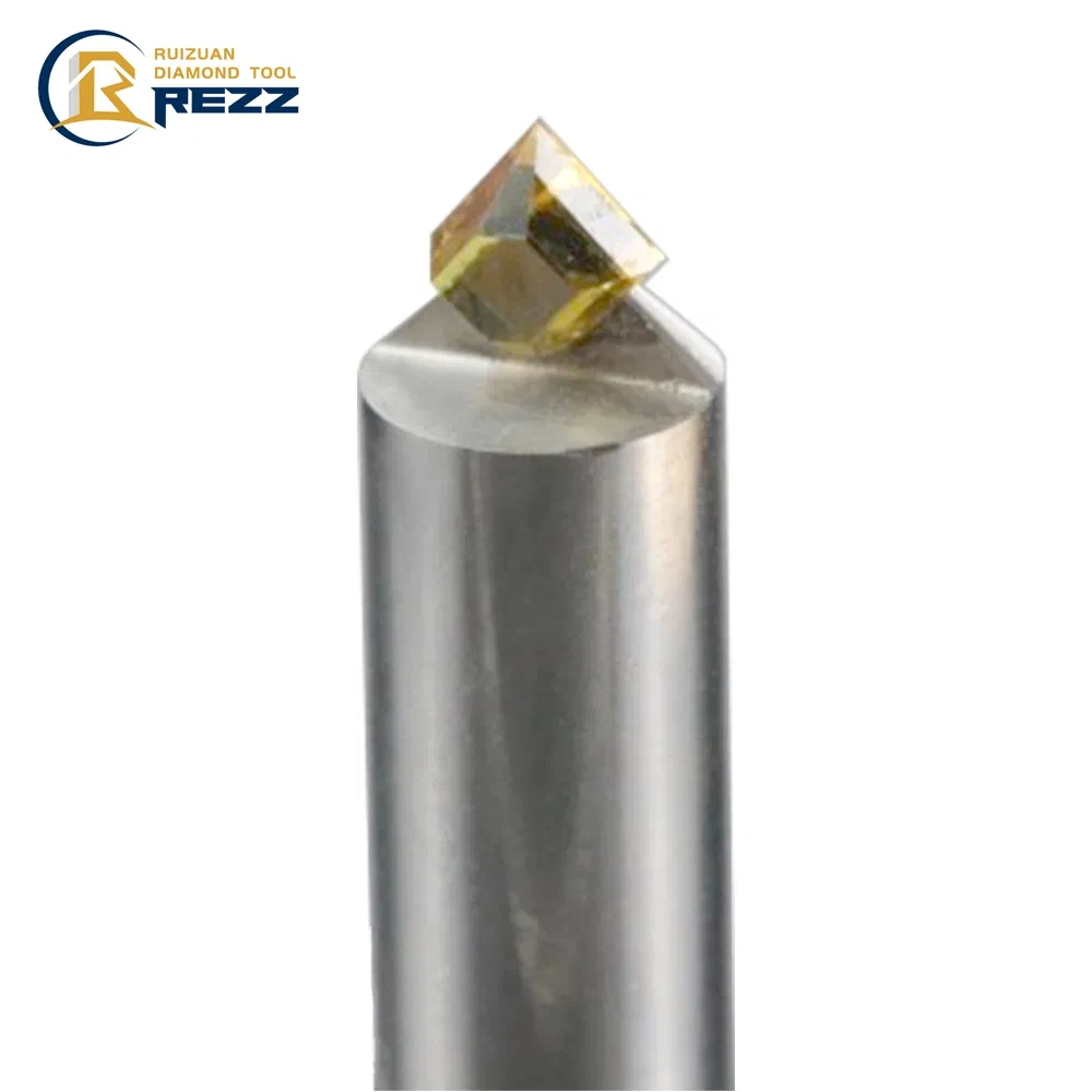 Mcd Milling Cutter Diamond Chamfer End Mill Tools Mcd High Gloss Chamfer Tool for Acrylic Aluminum Brass