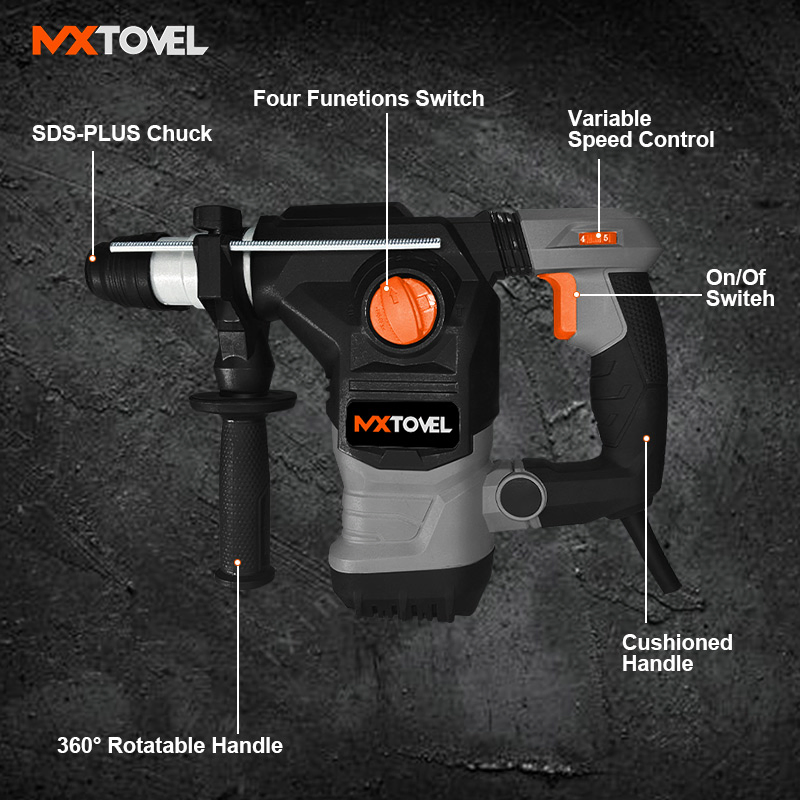 Аккумуляторный перфоратор SDS Plus 1600Вт