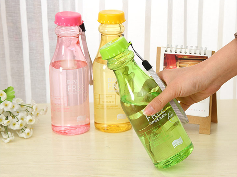 Пластиковая бутылка для воды и колы 350-650 мл без BPA