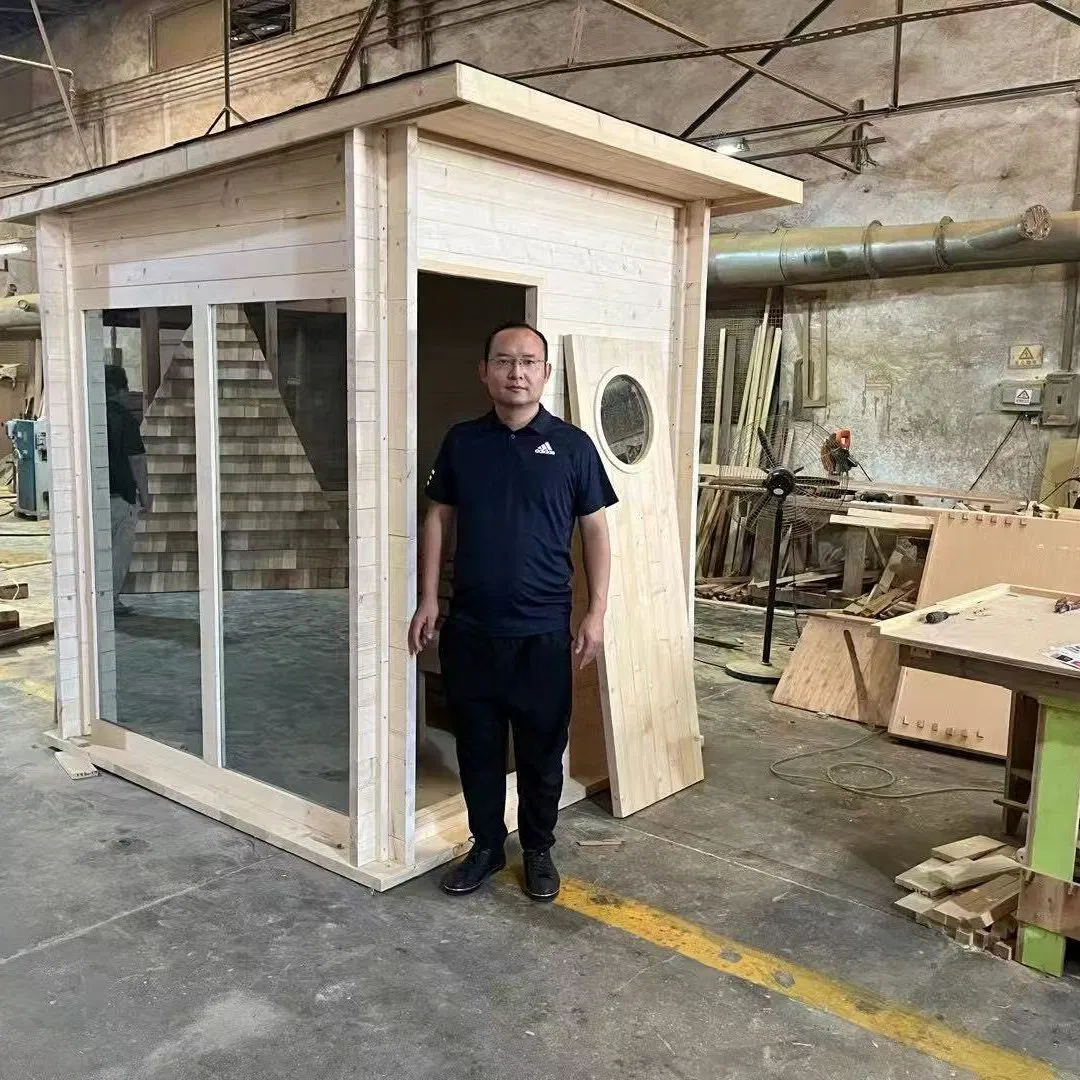 Сауна-бочка для сада на 8 человек