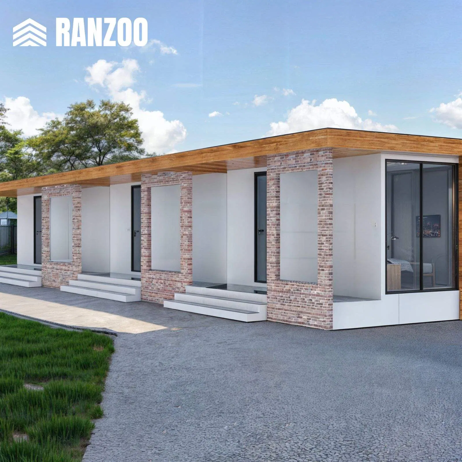 Ranzoo Prefab Resort House Designed by Hotel Architects for Ultimate Comfort