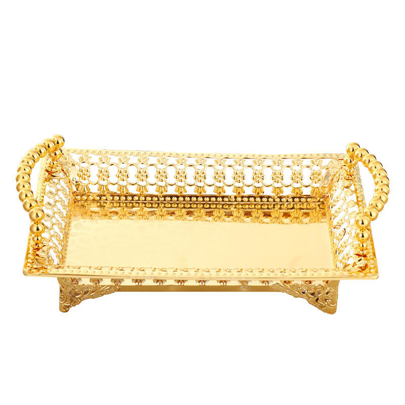 New Wholesale Wedding Home Decoration Metal Fruit Plate