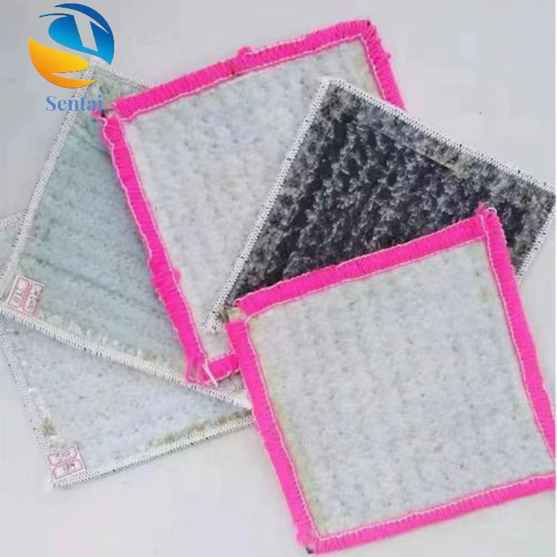 Landscape Lake Gcl Composite Anti Leakage Blanket Wetland Water Absorbing Expansive Soil Anti Leakage Pad Sodium Based 4000g Membrane Waterproof Blanket