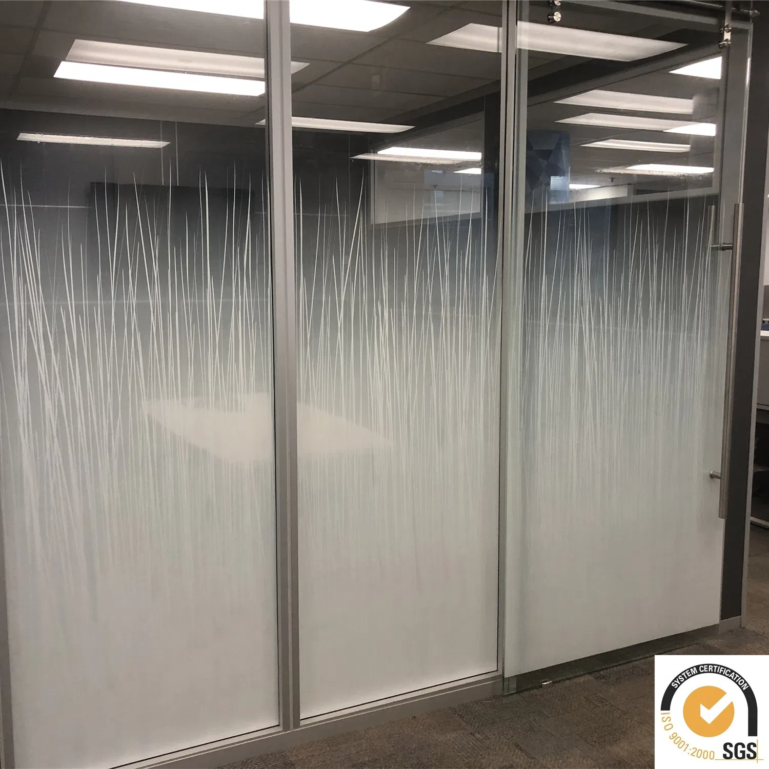 Free Sample UV Printed Gradient Film for Laminating Glass