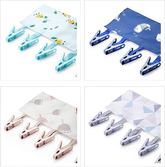 Folding Mini Clothes Dryer Airer with 6 Clothes Pegs 6 Clip Wbb10681