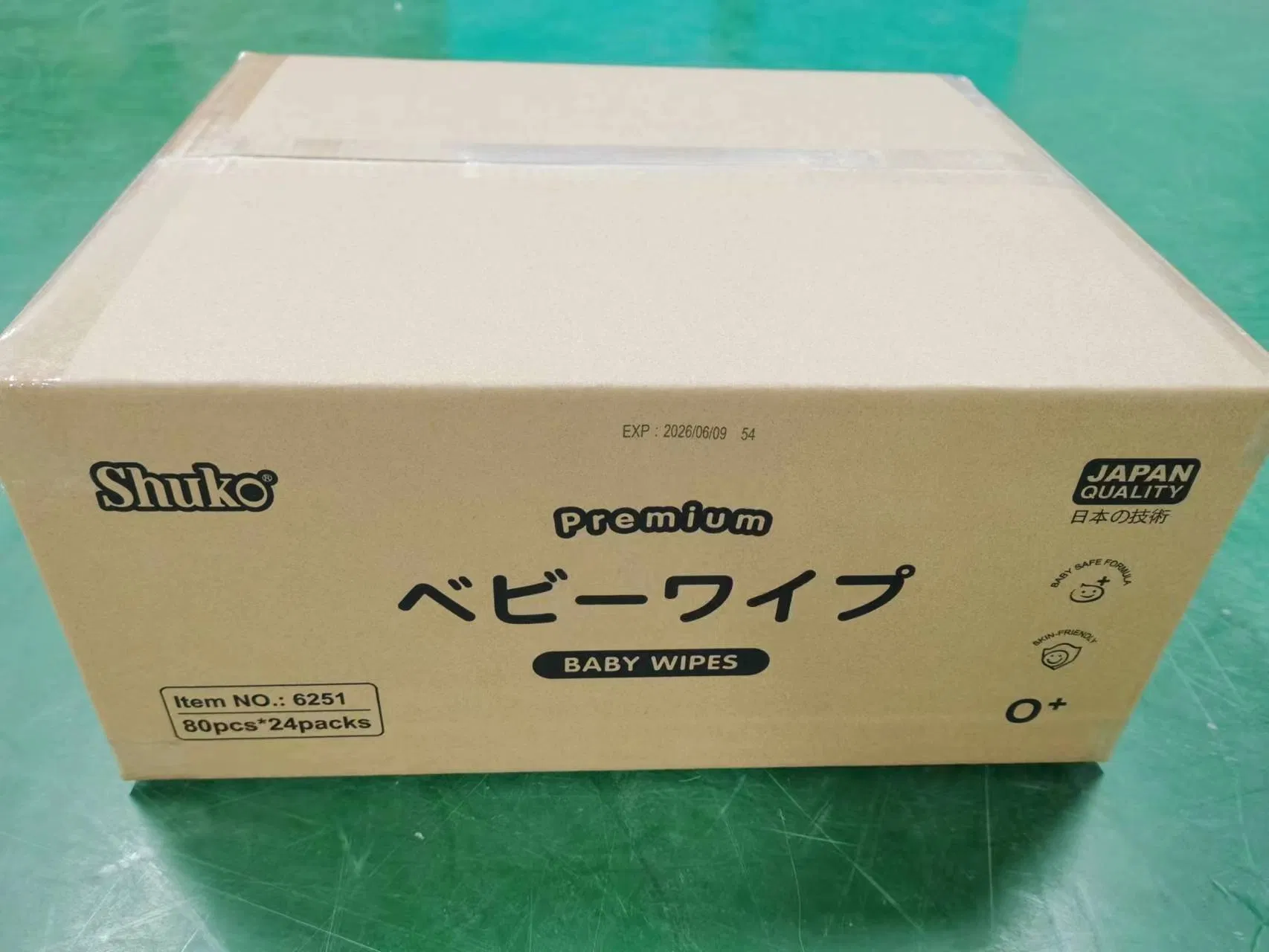 Premium Japan Soft Cotton Baby Wet Wipes for Sensitive Skin