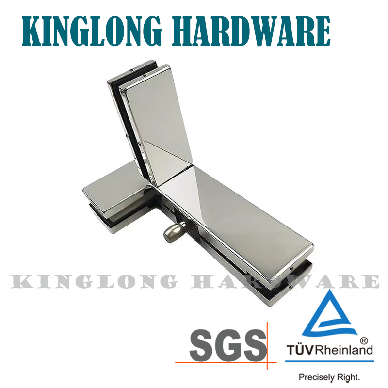 Glass Door Hardware Stainless Steel Combination Patch Fitting Glass Door Clamps