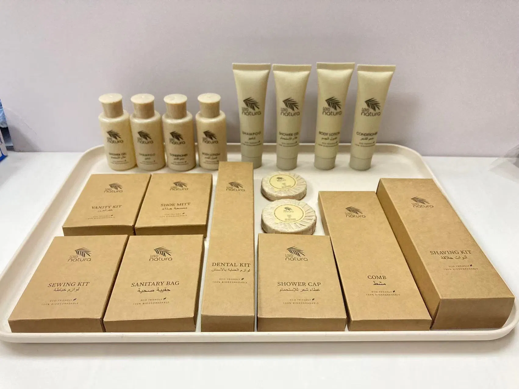 Biodegradable Luxury Hotel Amenities Mini Shampoo Bottle Hotel Amenities
