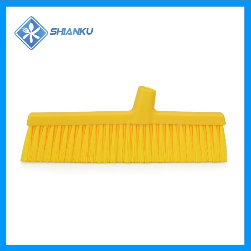 Shianku Food Grade Industry Color Coding Soft Bristle Hospital Cleaning Brooms