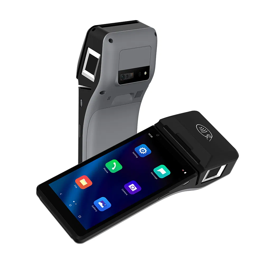 4G WiFi Bluetooth VPN Mobile Portable Android POS Terminal with 58mm Printer Z500