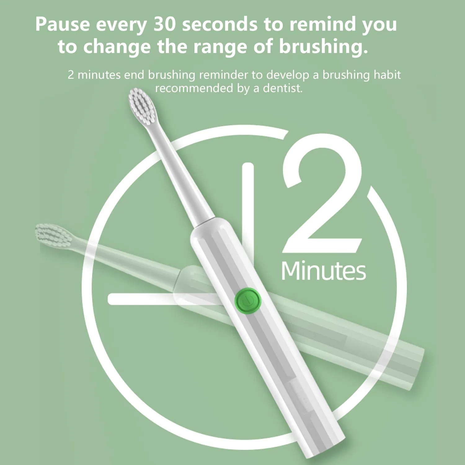 Wholesale Ipx7 Waterproof Portable Battery Powered Cheap Price Electric Toothbrush