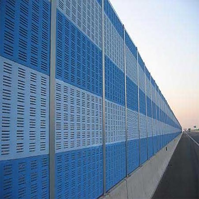 Sound Absorption and Noise Reduction Metal Galvanized Plate Micropore Sound Barrier