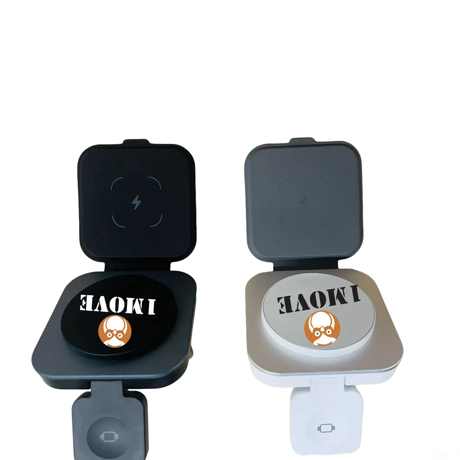 Портативное беспроводное зарядное устройство 3 в 1