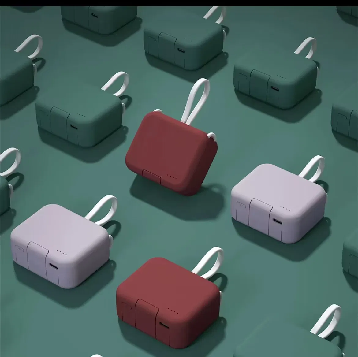 Portable Wireless Power Bank Mobile Phone Holder Mini